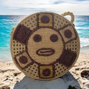 HAND MADE TAINO SUN TOTE BAG